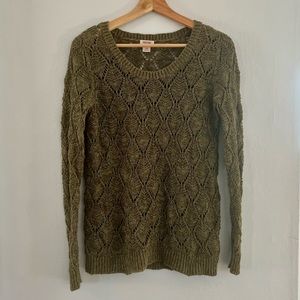 Pointelle Sweater